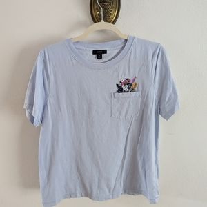 Floral Embroidered Tshirt